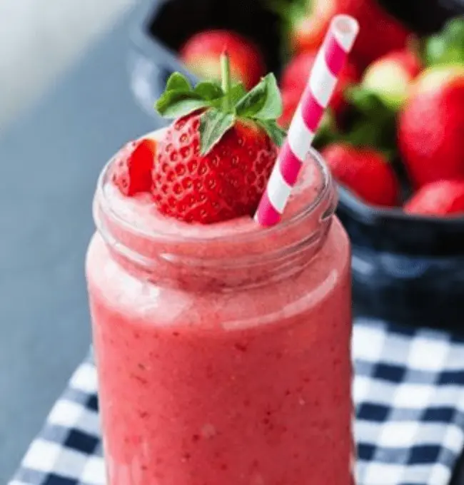 smoothie frutos rojos